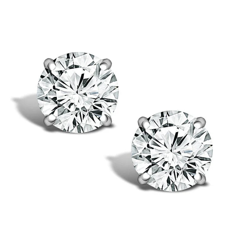 Moissanite Stud Earrings