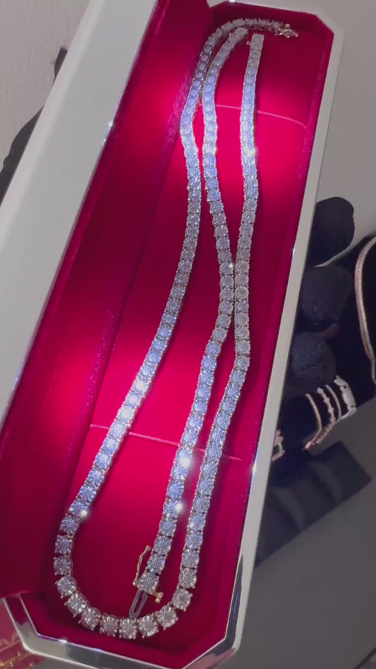 natural diamond tennis bracelet